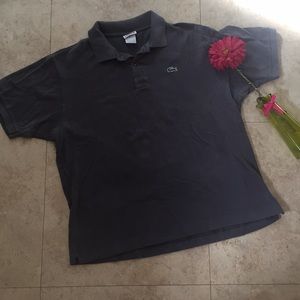🐘🐊Charcoal gray men Lacoste polo 🐊🐘